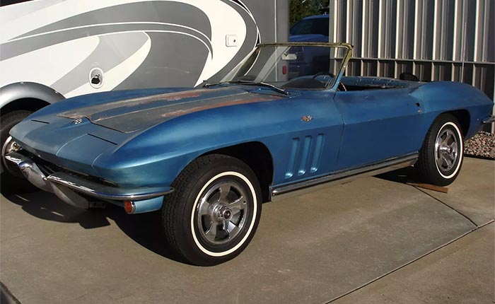 Corvettes for Sale: The No-Reserve eBay Auction for this 1965 Corvette Barn Find Ends Tonight