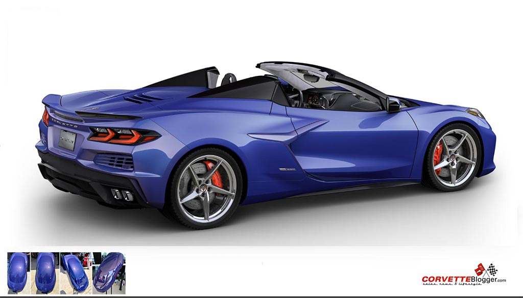 2025 Corvette E-Ray Photoshopped in Hysteria
