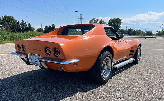 Corvettes for Sale: Highly Optioned 1969 Corvette 427 on eBay Motors