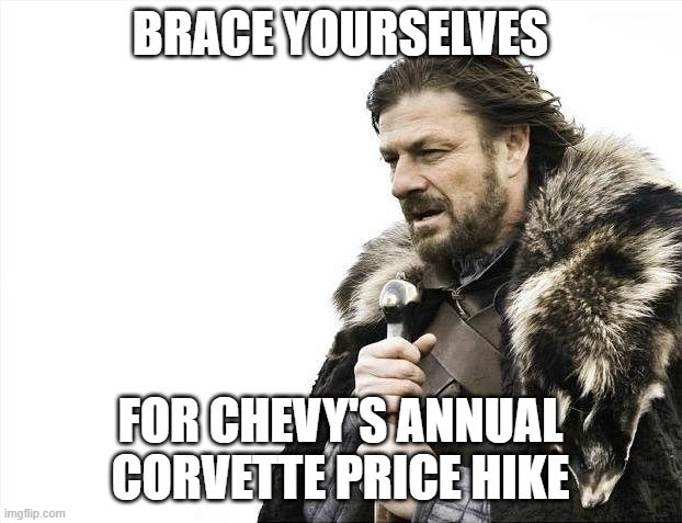Brace Yourselves for Chevy's Annual Corvette Price Hike
