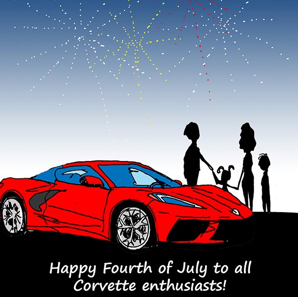 Happy 4th of July to All Corvette Enthusiasts!