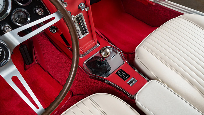 Corvettes for Sale: LS2-Powered 1964 Corvette with a 5-Speed Offered on BaT