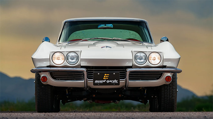 Corvettes for Sale: LS2-Powered 1964 Corvette with a 5-Speed Offered on BaT