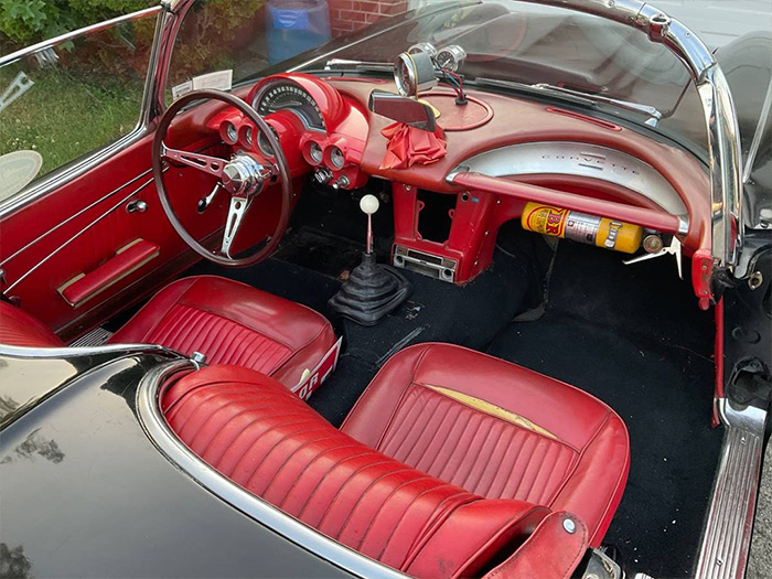 Corvettes for Sale: 1962 Corvette Stored Since 1973 Offered on Craigslist