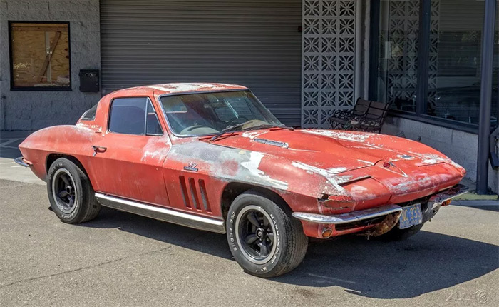 Corvettes for Sale: 1966 Corvette Owned 55 Years Offered on eBay