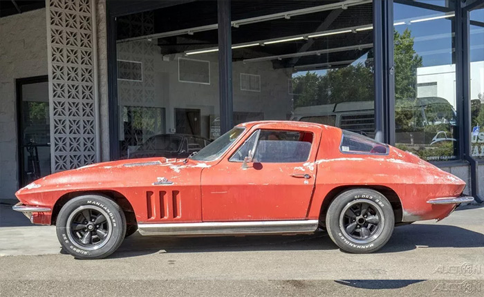 Corvettes for Sale: 1966 Corvette Owned 55 Years Offered on eBay
