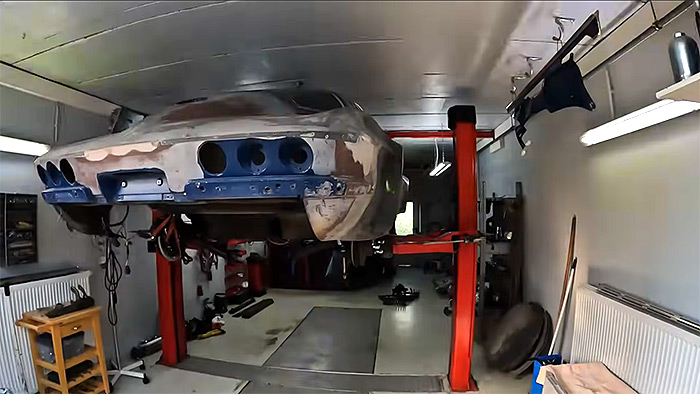 [VIDEO] Man Travels to Germany in his Chevy Nomad to Pick Up a Disassembled 1966 Corvette
