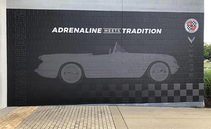 [PICS] The National Corvette Museum Updates its Outdoor Delivery Mural