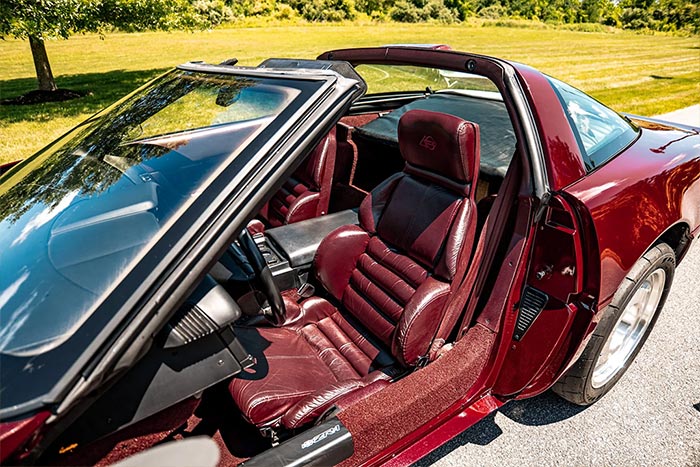 Corvettes For Sale: 40th Anniversary C4 ZR-1 was Lingenfelter'd to 610 NA Horsepower from 415 Cubic Inches