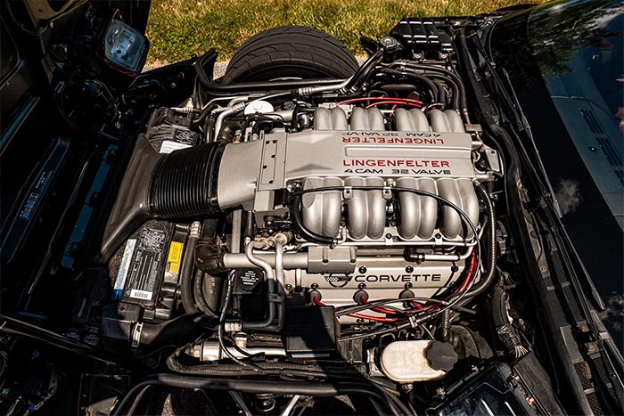 Corvettes For Sale: 40th Anniversary C4 ZR-1 was Lingenfelter'd to 610 NA Horsepower from 415 Cubic Inches