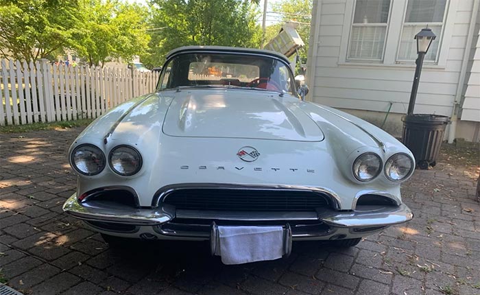 Corvettes for Sale: Two-Owner 1962 Corvette Offered on eBay