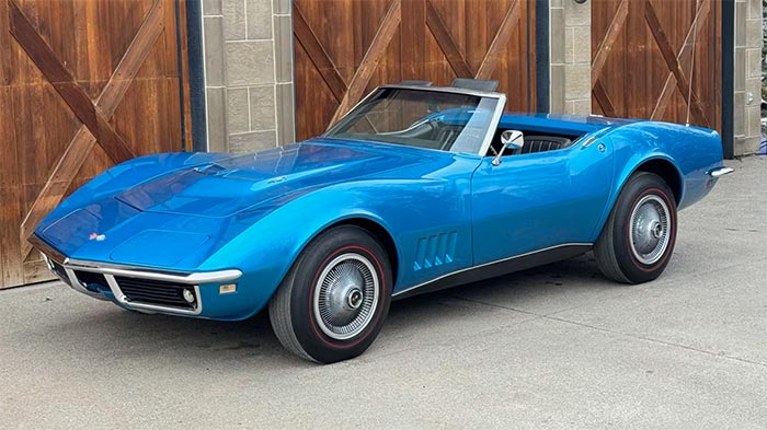 1968 Blue / Black L89 Convertible