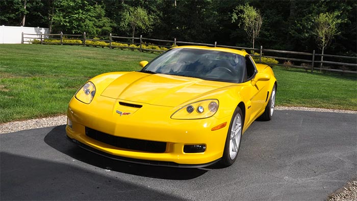 2006 Yellow / Gray Z06 Coupe