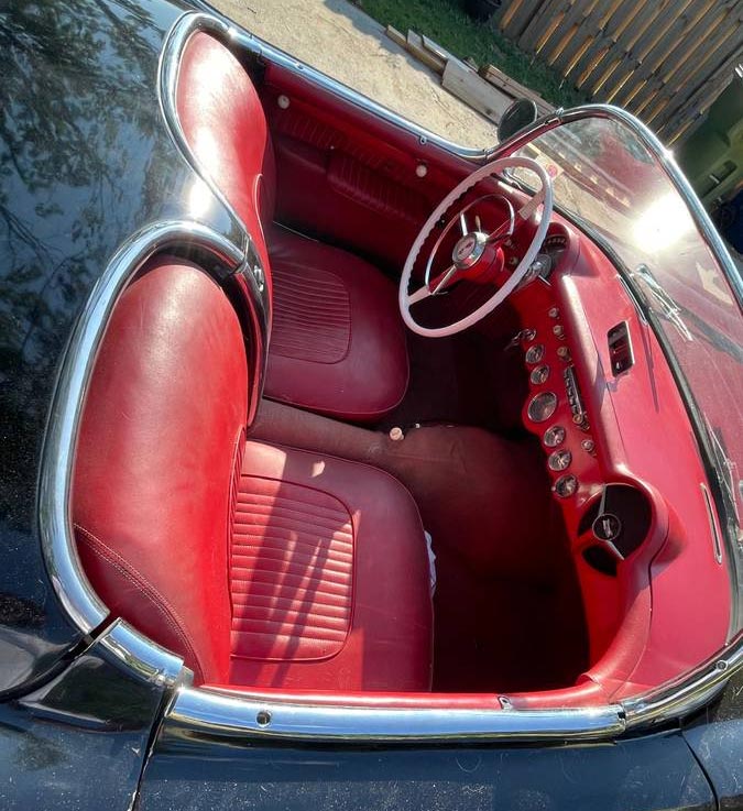 Corvettes for Sale: Black 1954 Corvette for Sale on Craigslist