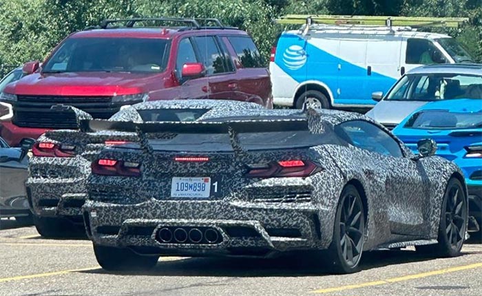 [SPIED] C8 Corvette ZR1/Zora Prototypes Captured Testing in Akron, Ohio