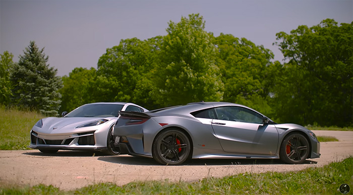 [VIDEO] The Acura NSX Type S is the Perfect Opponent for the 2024 Corvette E-Ray