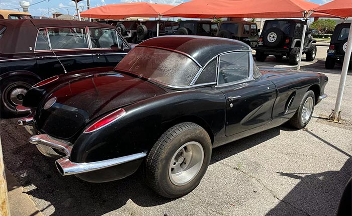 Corvettes for Sale: 1959 Corvette Rescued by Dennis Collins in Now on eBay