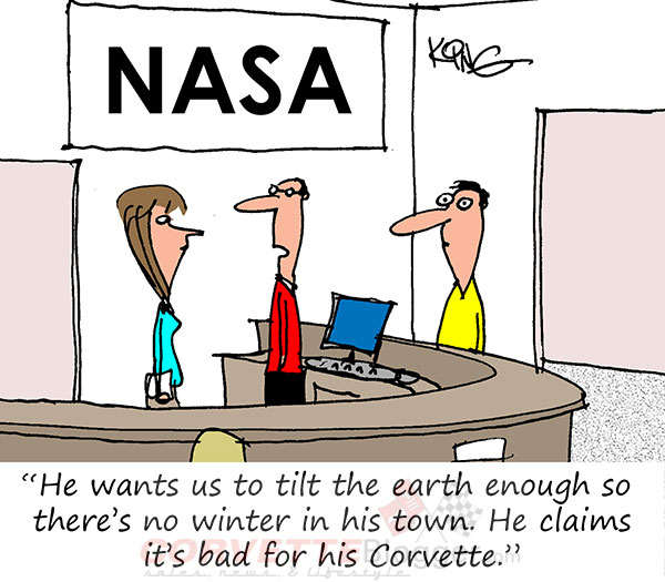 Saturday Morning Corvette Comic: Changes in Latitudes