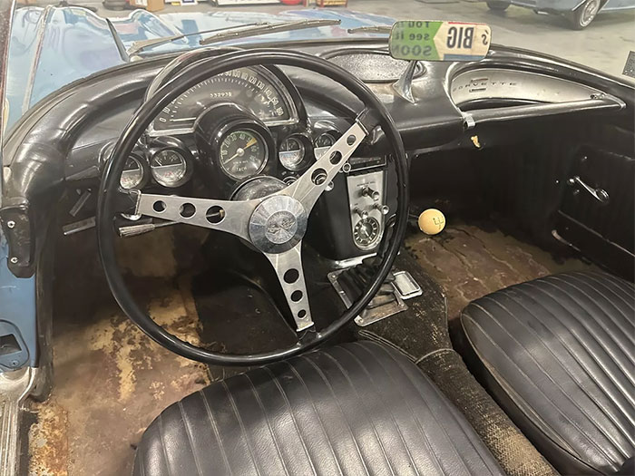 Corvettes for Sale: Jewel Blue 1961 Corvette on eBay