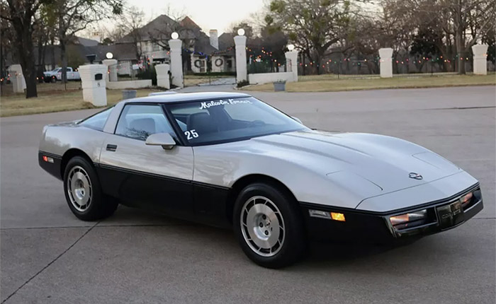 Corvettes for Sale: 83-Mile 1986 Corvette Malcolm Konner Edition