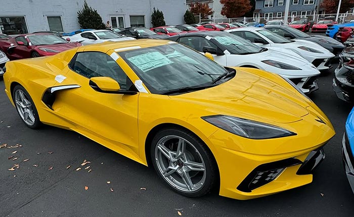 Chevrolet's Live Inventory Tracker Shows C8 Inventories Decreased by 18% During the Three Week Break