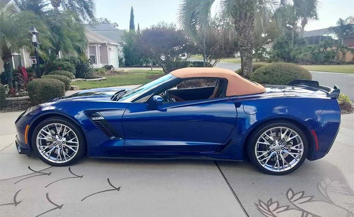 Corvettes for Sale: 18K-Mile 2017 Corvette Z06 Convertible on