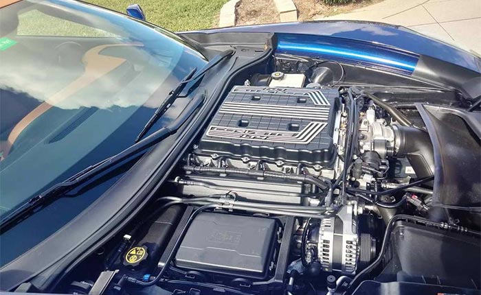 Corvettes for Sale: 18K-Mile 2017 Corvette Z06 Convertible on Craigslist