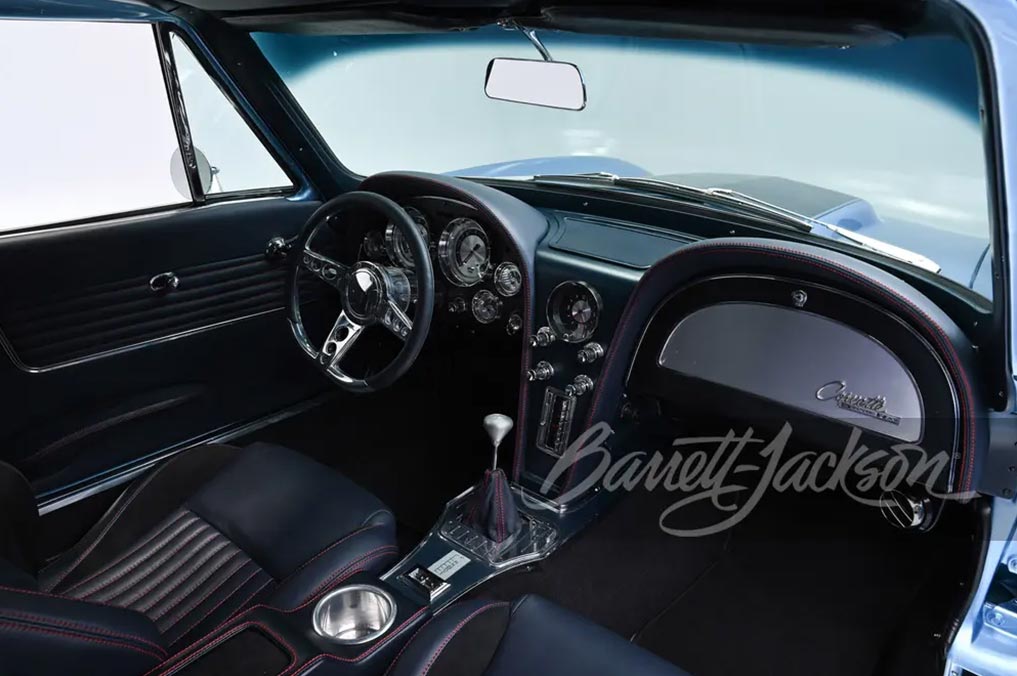 1963 Corvette Split Window Restomod Built for SEMA 2024 to be Offered at Barrett-Jackson