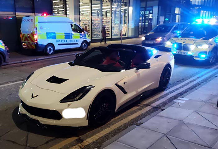 C7 Corvette Stingray Seized in the United Kingdom