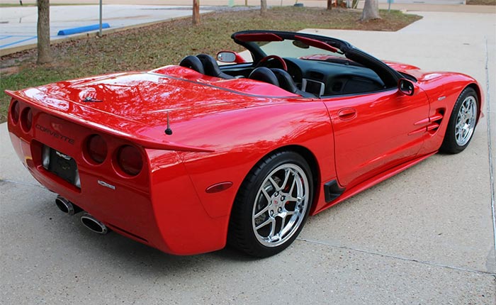 34K-Mile Skunk Werkes 2001 Corvette Z06 Convertible Offered at No Reserve on BaT