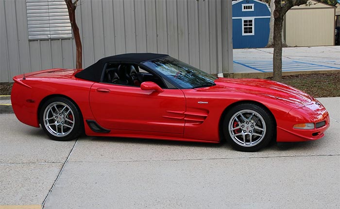 34K-Mile Skunk Werkes 2001 Corvette Z06 Convertible Offered at No Reserve on BaT