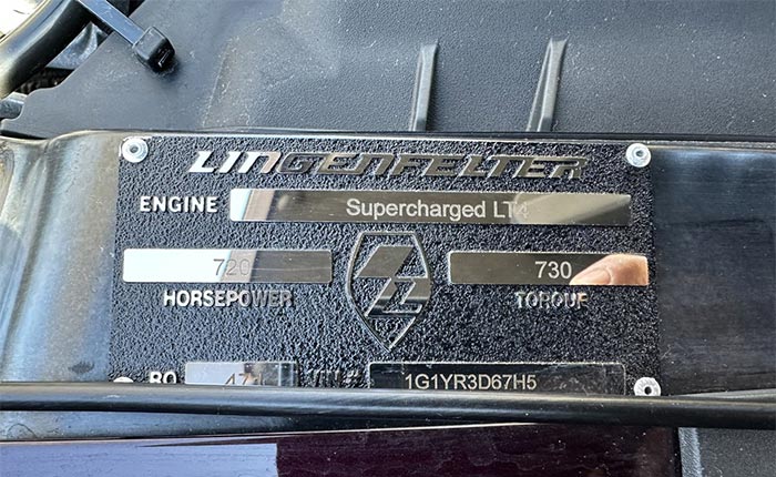 Corvettes à vendre : Corvette Z06 Cabriolet 2017 de 10 000 km avec transmission manuelle