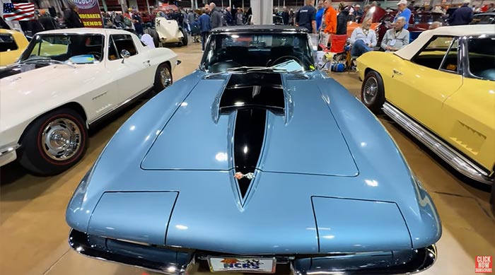 [VIDEO] Lynndale Blue 1967 Corvette Convertible at the 2024 Muscle Car and Corvette Nationals