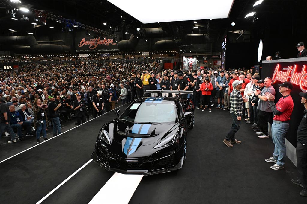 [VIDEO] First 2025 Corvette ZR1 Sells for $3.7 Million at Barrett-Jackson Scottsdale