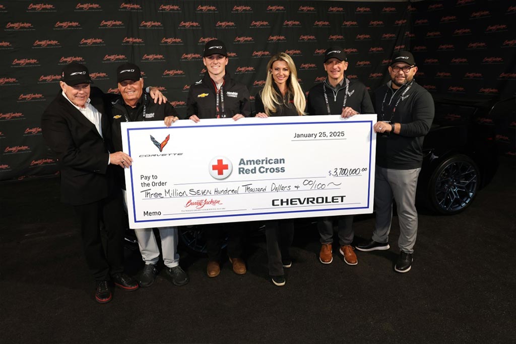 [VIDEO] First 2025 Corvette ZR1 Sells for $3.7 Million at Barrett-Jackson Scottsdale