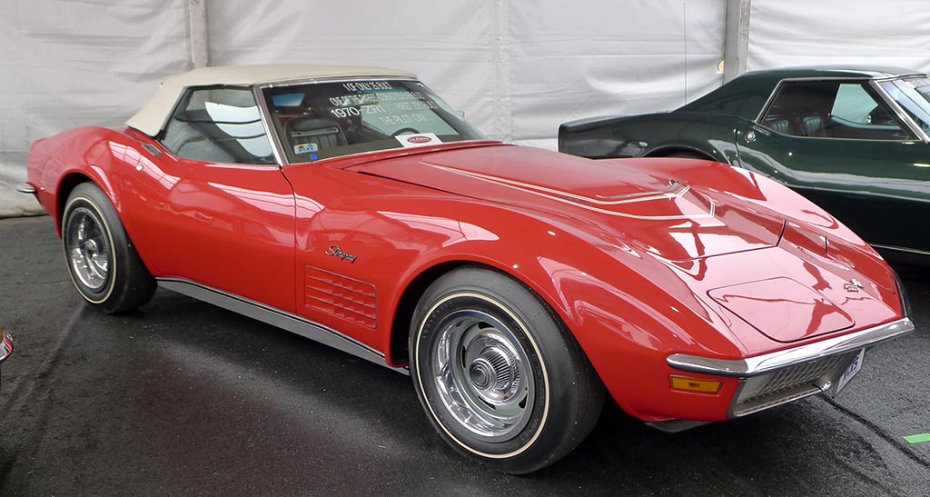 1970 Corvette ZR1 Pilot Car Convertible - $451,000