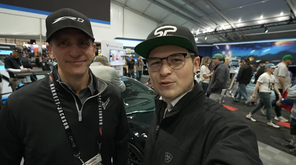 [VIDEO] Behind the Scenes of the 2025 Corvette ZR1 Sale at Barrett-Jackson with Chief Engineer Josh Holder