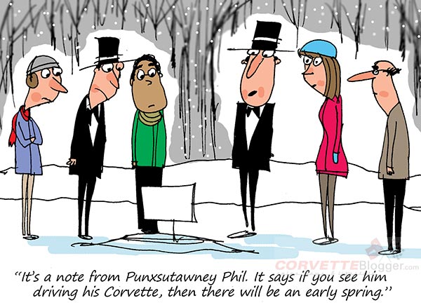 Saturday Morning Corvette Comic: Groundhog Day Edition
