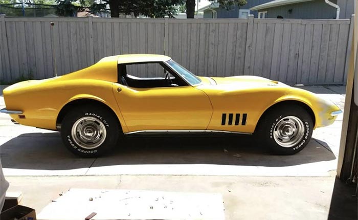 Corvettes for Sale: L36-Powered 1968 Corvette Owned by Same Family Since 1982