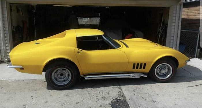 Corvettes for Sale: L36-Powered 1968 Corvette Owned by Same Family Since 1982