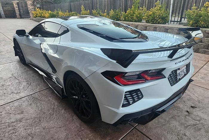 Corvettes for Sale: 2023 Corvette Stingray With Salvage Title Going for $56K or Best Offer
