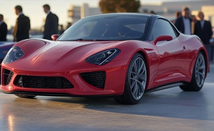 Baby Vette Rendered by Grok