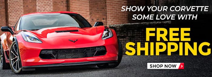 Show Your Corvette Some Love with Free Shipping from Corvette Central