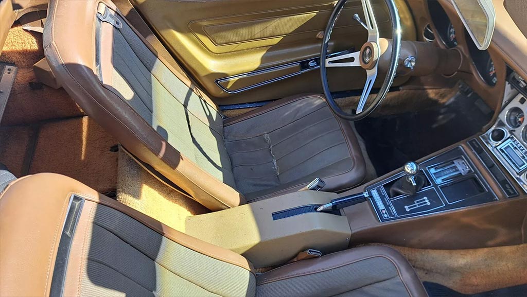 Corvettes for Sale: 85K-Mile 1971 Corvette with Matching Numbers Offered on eBay for $20K
