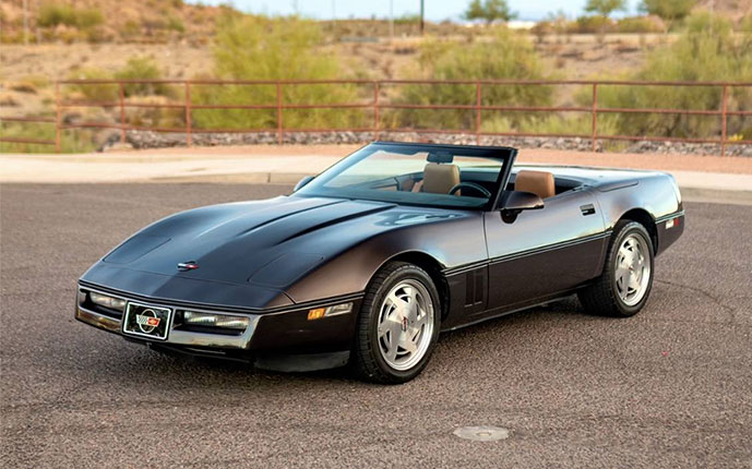 Corvettes for Sale: Rare Color on this 1988 Corvette Offered on Craigslist