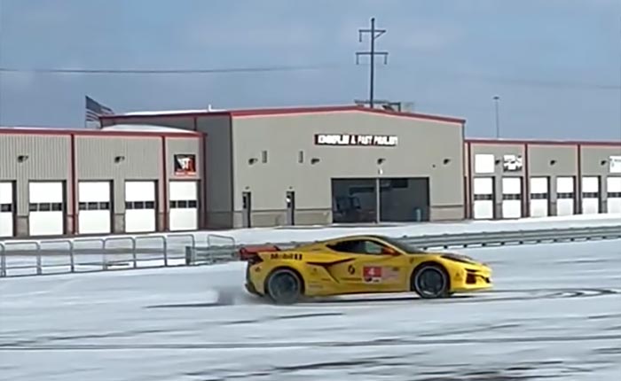 [VIDEO] Snow Day at NCM Motorsports Park Means It's Time to Bring Out the E-Ray