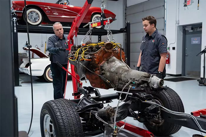 The National Corvette Museum is Restoring Zora Arkus-Duntov's Personal 1974 Corvette