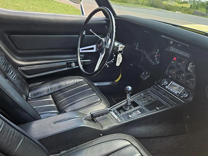 Corvettes for Sale: 1969 Corvette with a 350 V8 and a 4-Speed Manual on Bring a Trailer