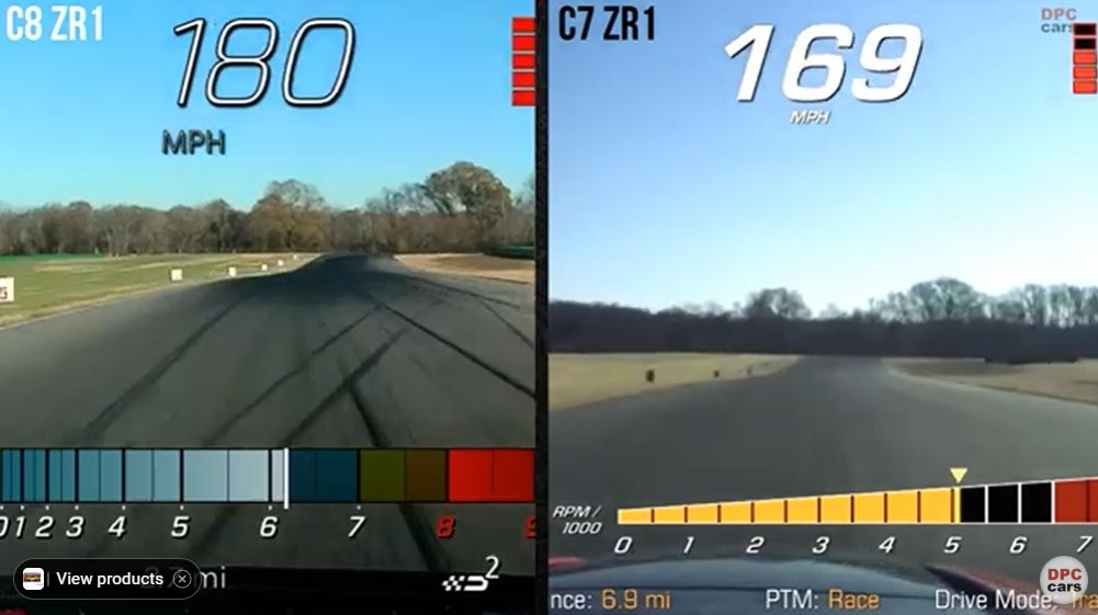 [VIDEO] Side-by-Side Comparison of the 2025 Corvette ZR1 vs 2019 Corvette ZR1 at VIR