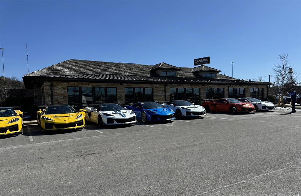 ZR1s at Cheddars